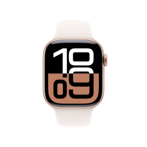 Apple Watch S10 GPS 42mm Rose Gold Alu Case with Light Blush S/M - Image 2
